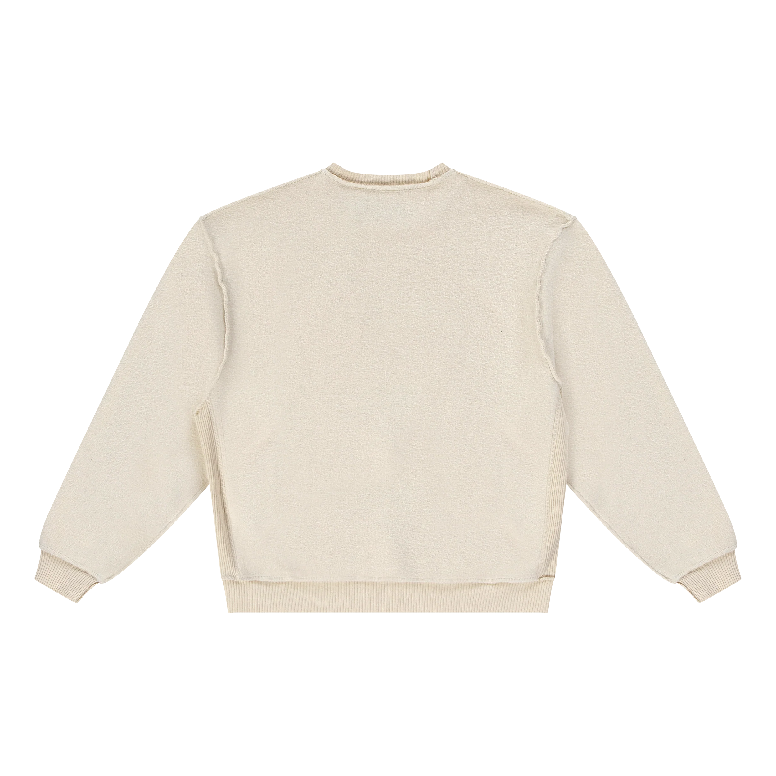 Boundary Inside Out Crewneck Marshmallow - Image 2