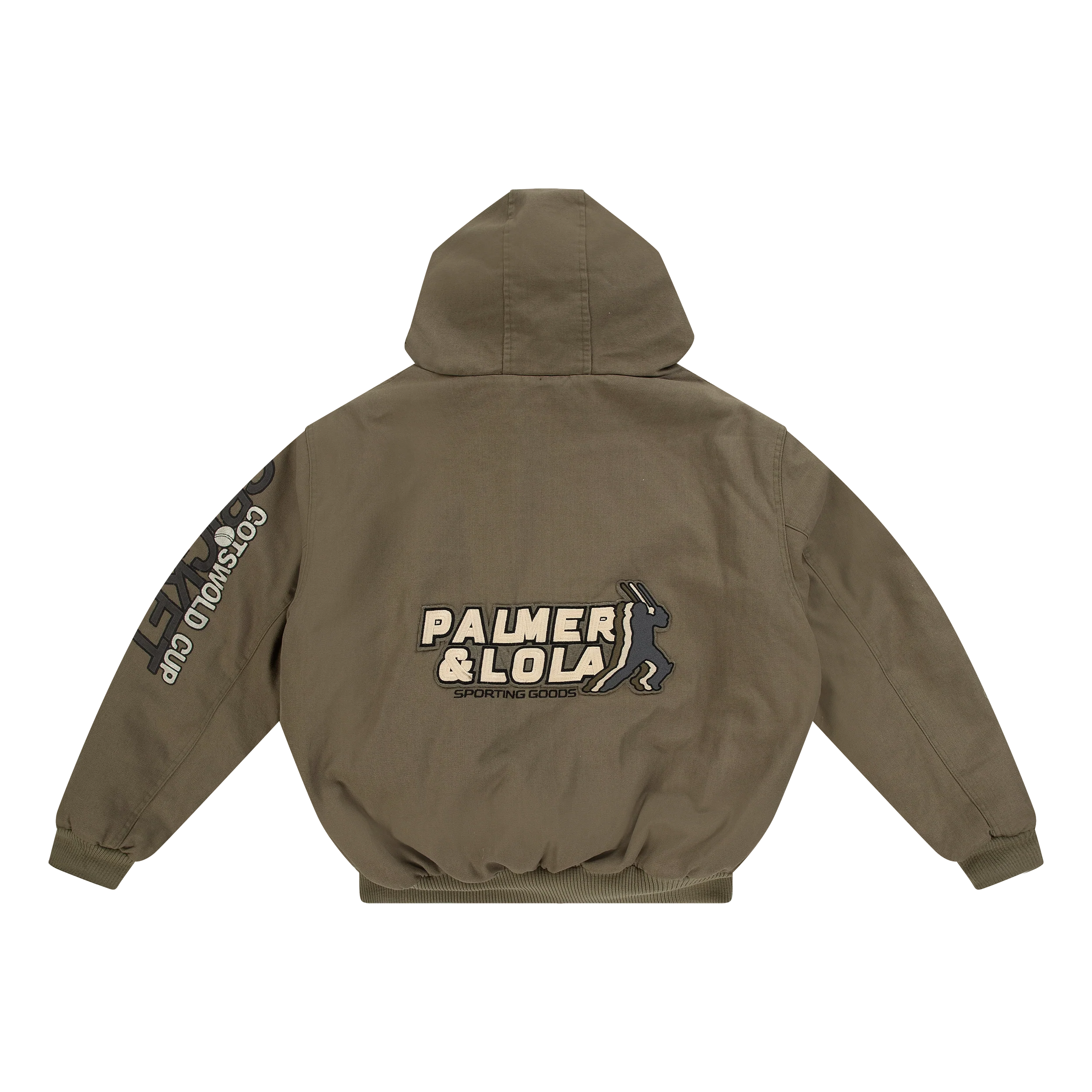 Maiden Full Zip Hooded Jacket Military Olive - Image 2