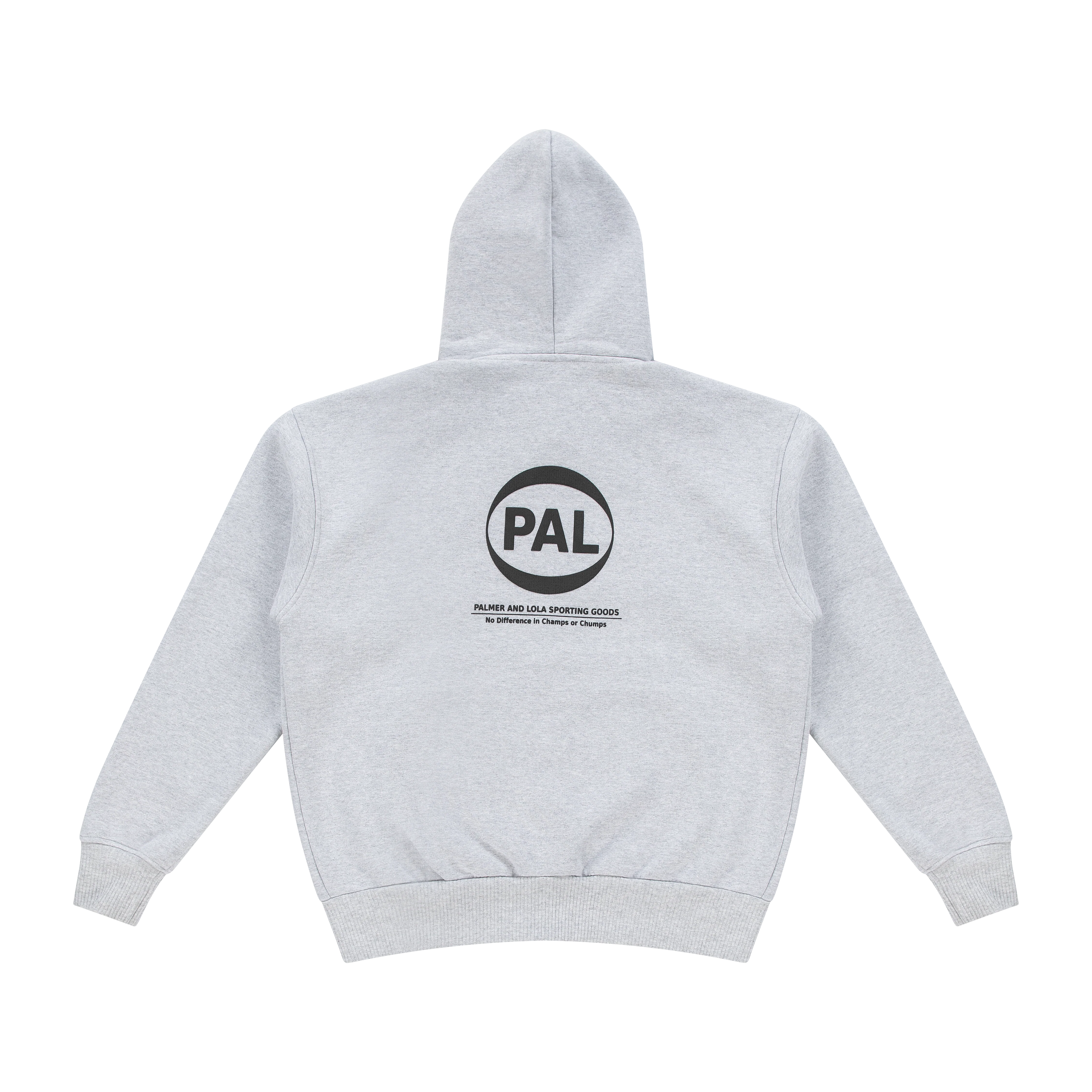 Pre Game Full Zip Hoody Light Gray Marl - Image 3