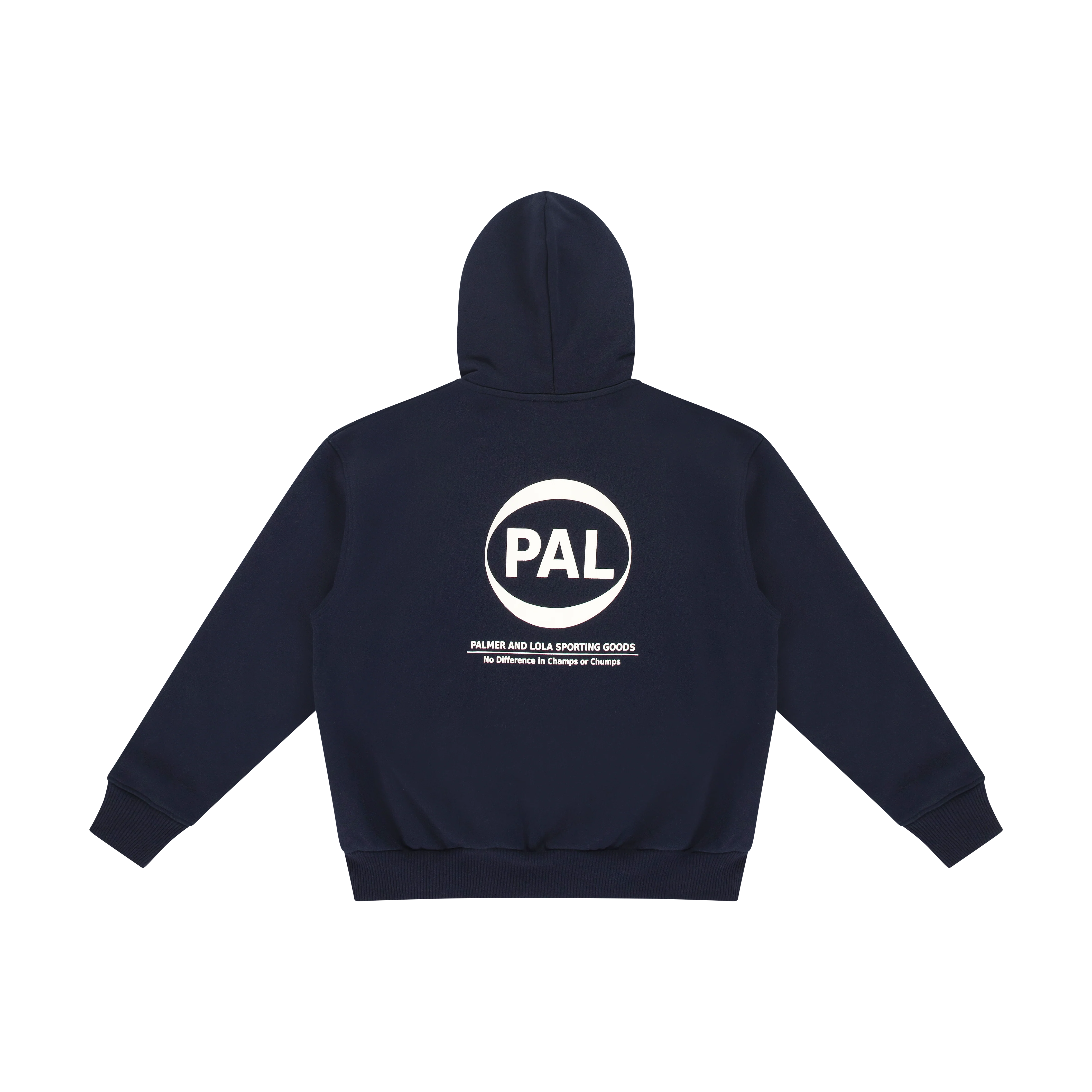 Pre Game Full Zip Hoody Navy - Image 2