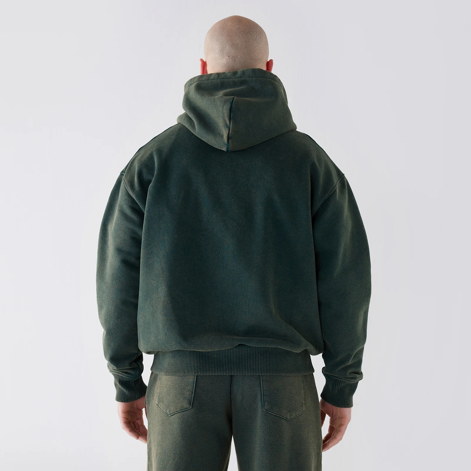 The Brando Full Zip Hoody Myrthle - Image 3