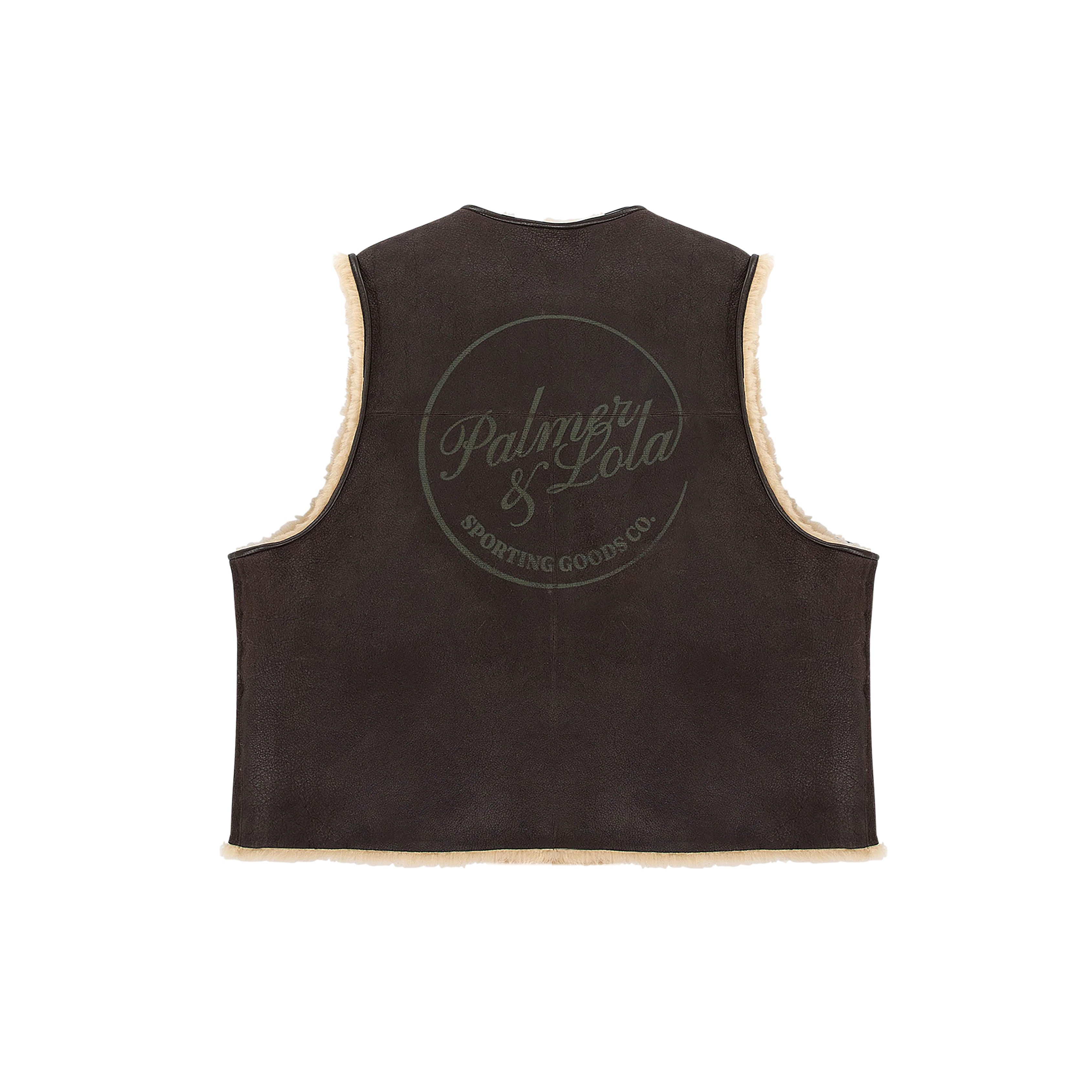 Wolds Shearling Riding Vest - Image 3