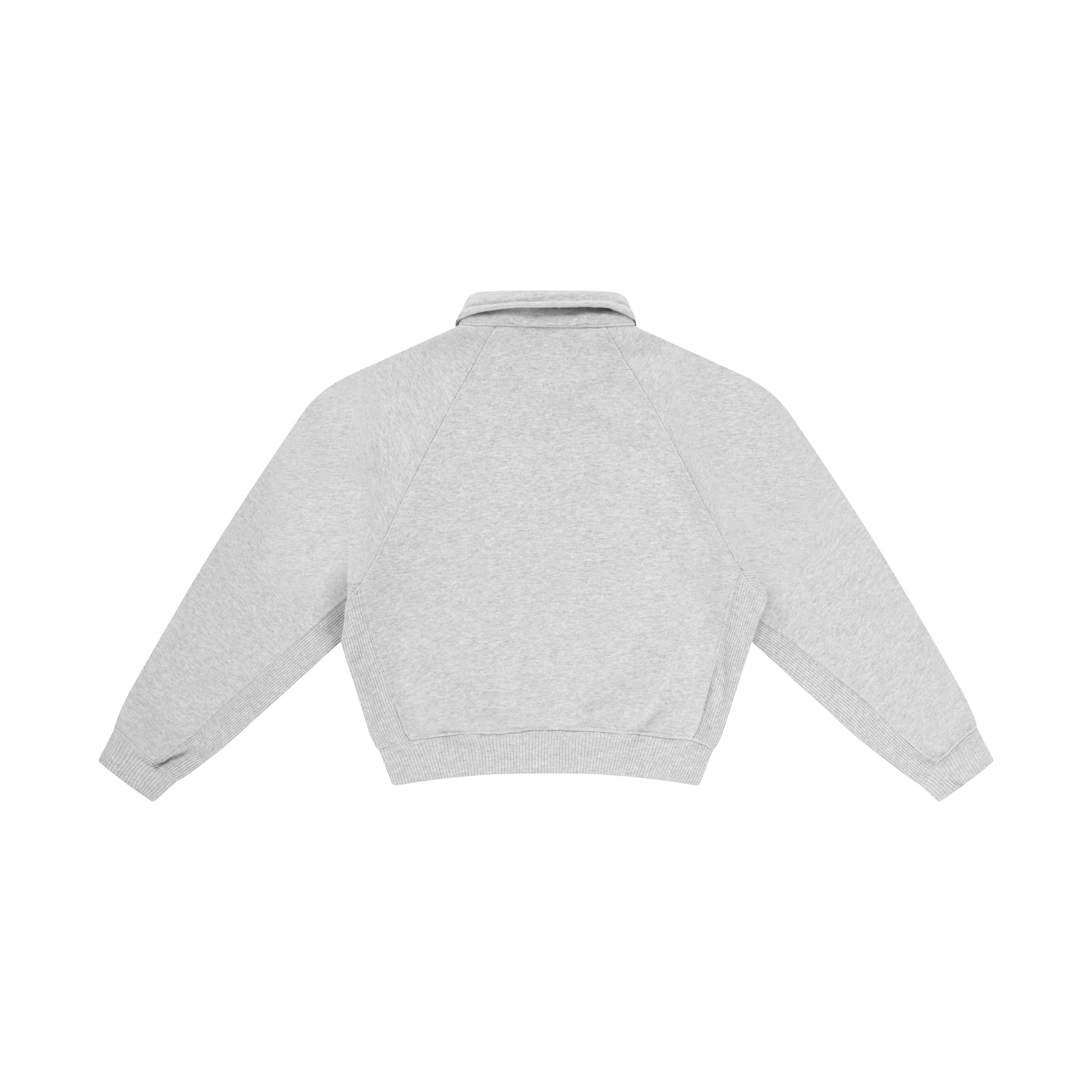 Women's Pre Game Half Zip Light Gray Marl - Image 5